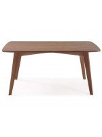 Mesa de madeira retrô amendoado 1,60 m x 80 cm | Scandian